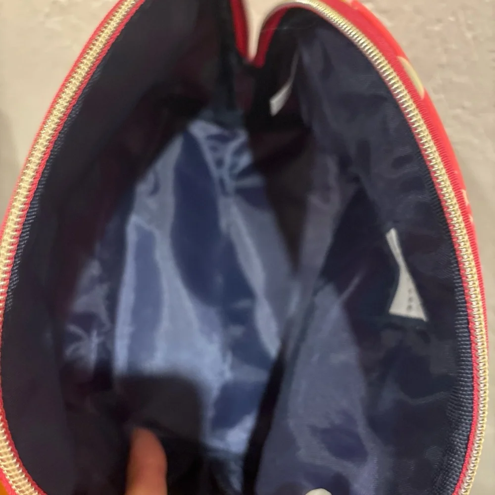 Dabney Lee Donut Makeup Bag - Coral‎ Pink